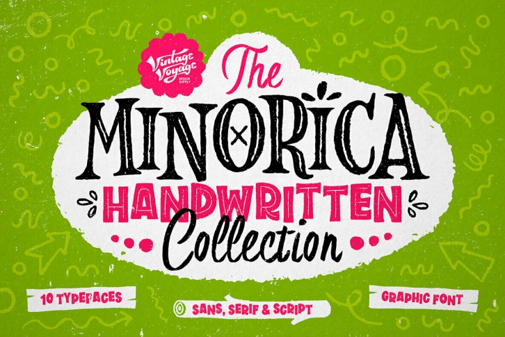 Minorica Handwritten Collection Font Font Download