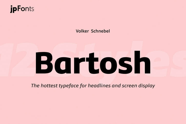 Bartosh Font Font Download