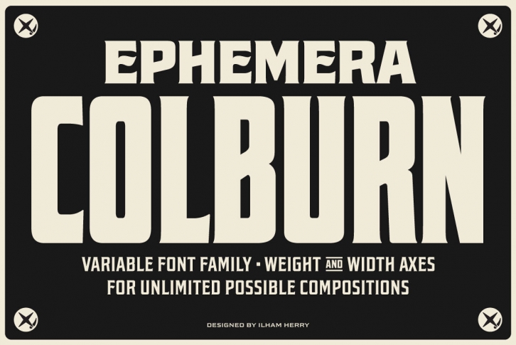 EFCO Colburn Font Font Download