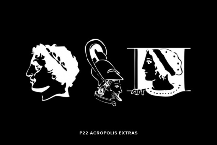 P22 Acropolis Extras Font Font Download