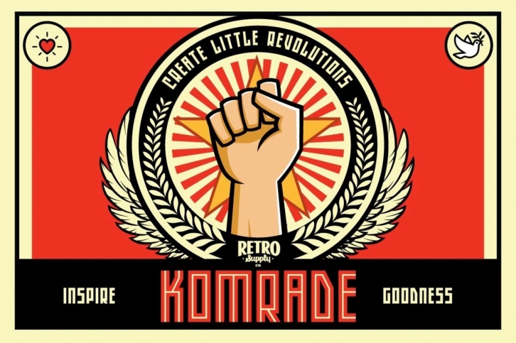 Komrade Font Font Download