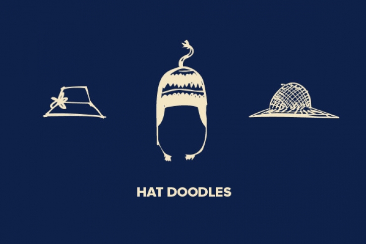 Hat Doodles Font Font Download