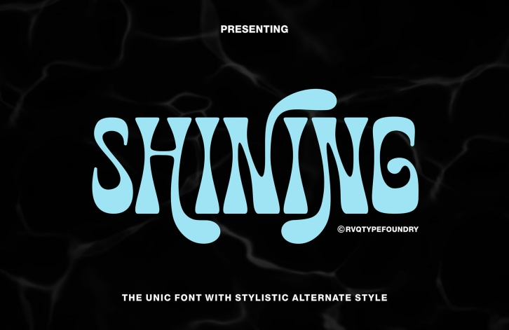 Shining Font Font Download