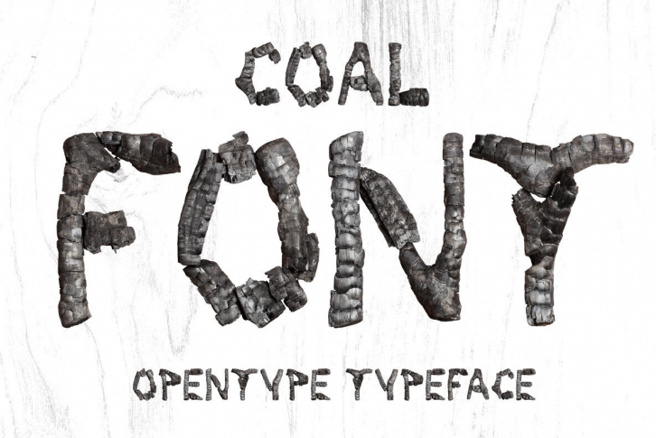 Coal SVG Font Font Download