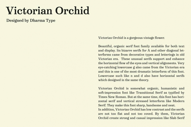 Victorian Orchid Font Font Download