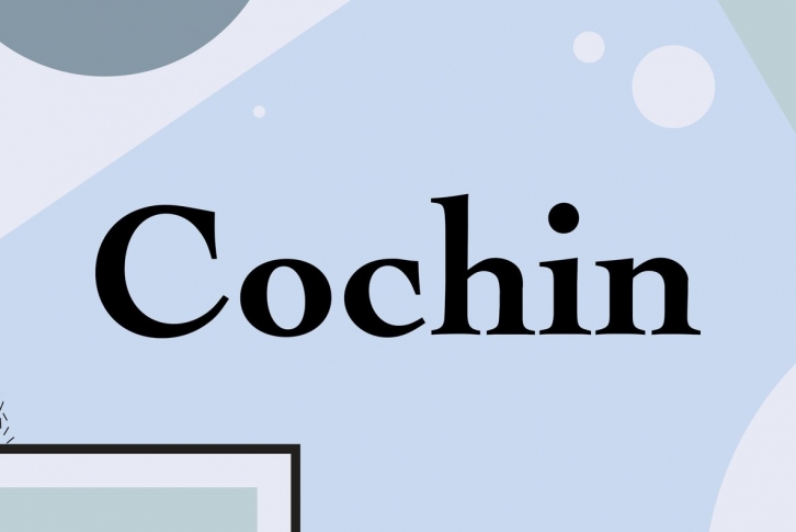 Cochin Font Font Download