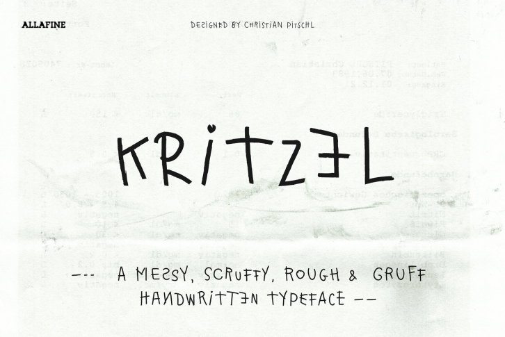 Kritzel Font Font Download