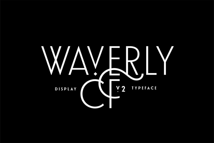 Waverly CF Font Font Download