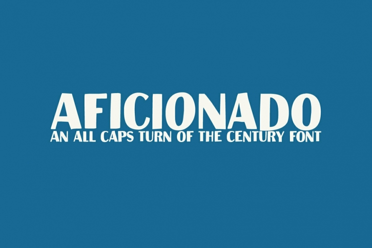 Aficionado Font Font Download