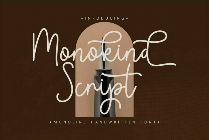 Monokind Script Font Font Download