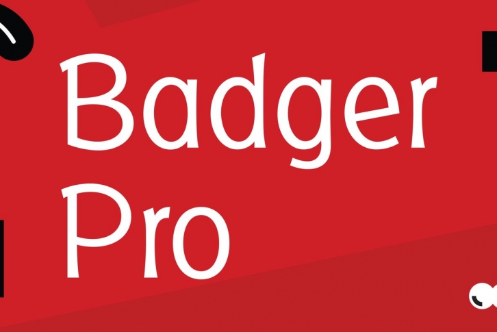 Badger Pro Font Font Download