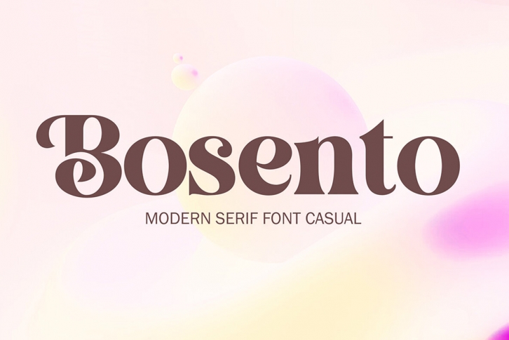 Bosento Font Font Download