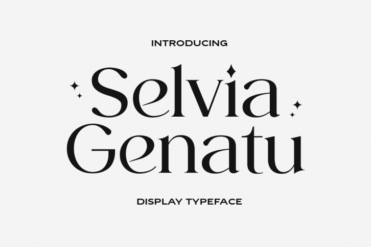 Selvia Genatu Font Font Download