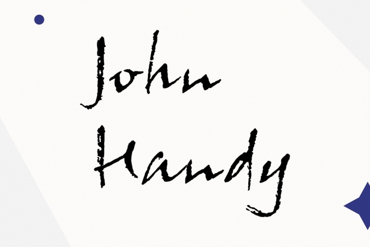 John Handy Font Font Download