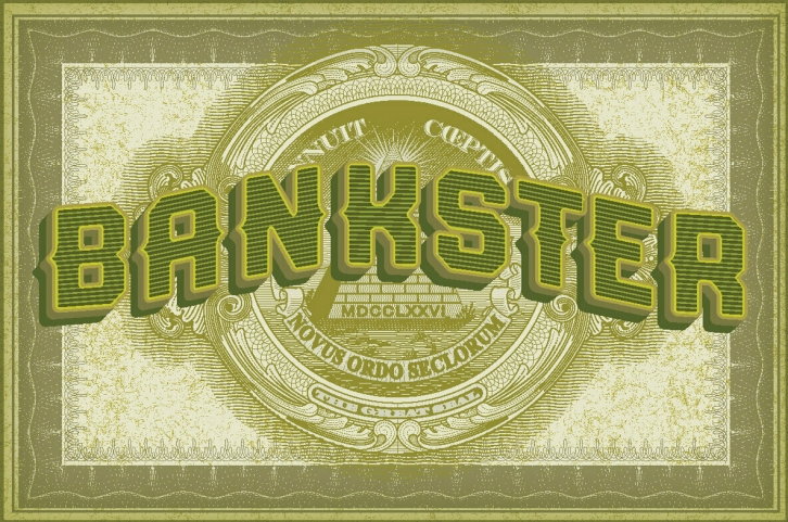 Bankster Font Font Download