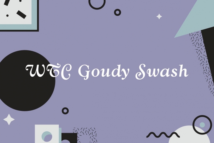 WTC Goudy Swash Font Font Download