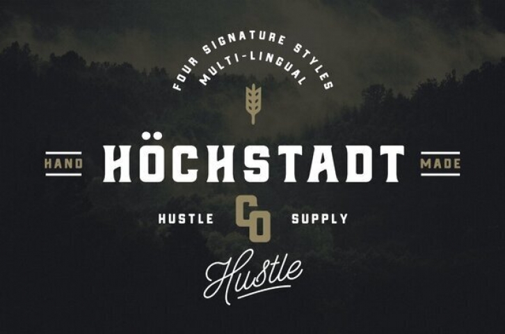 Hochstadt Font Font Download