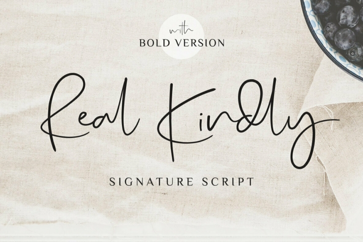 Real Kindly Font Font Download