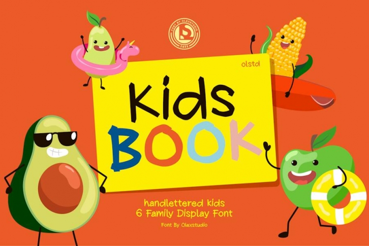 KIDS BOOK olstd - Comic Font Font Download