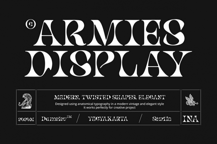 Armies Display Font Font Download