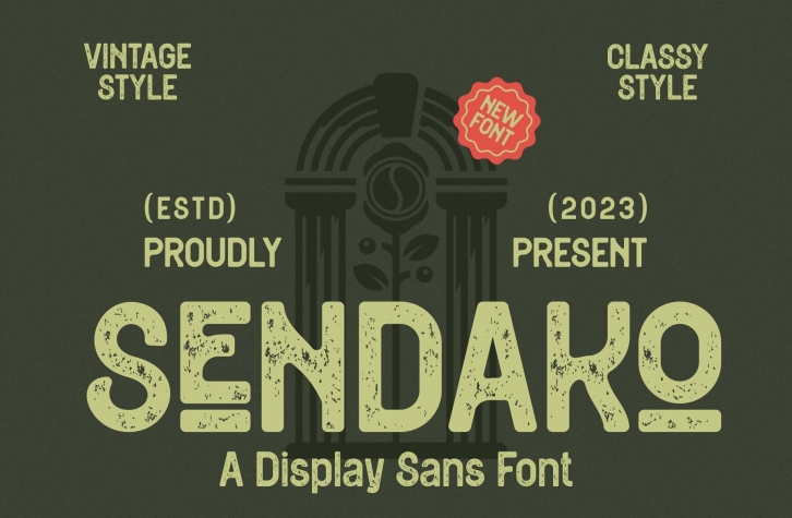 Sendako Font Font Download