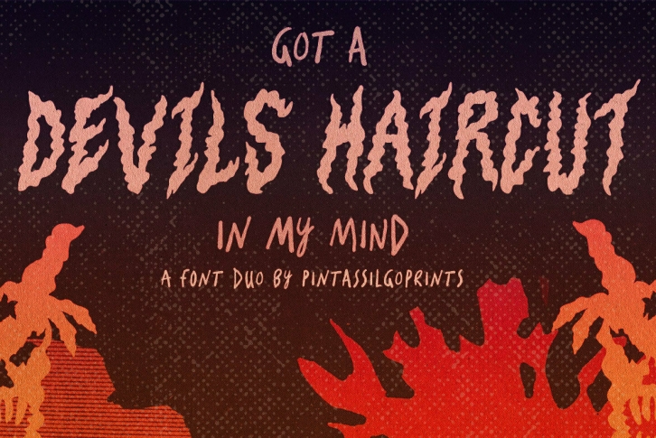 Devils Haircut Font Font Download