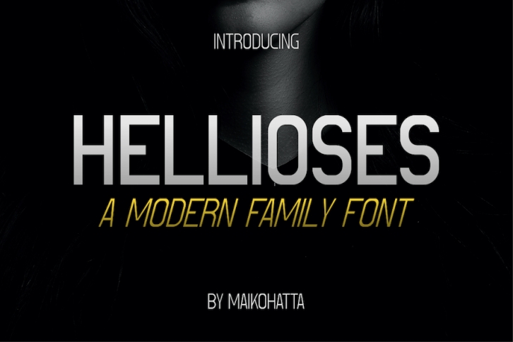 Hellioses - Modern Family Font Font Download