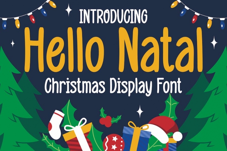 Hello Natal - A Modern Handwritten Christmas Font Font Download