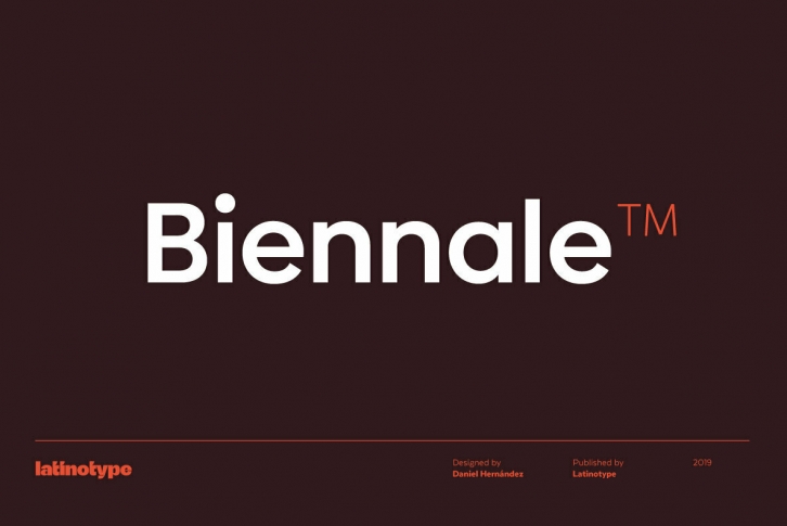 Biennale Font Font Download
