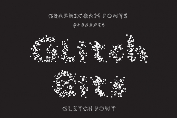 Glitch Bits Font Font Download