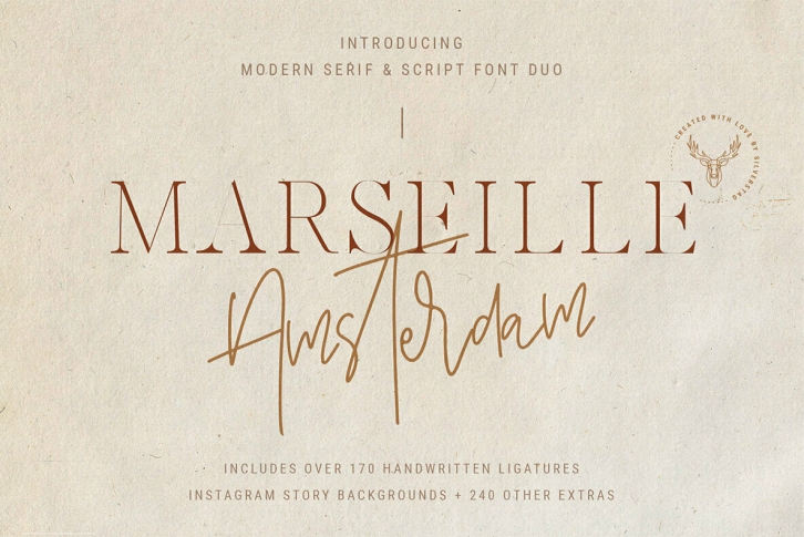 Marseille Amsterdam Duo Font Download