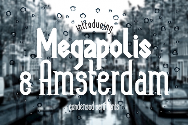 Megapolis and Amsterdam Font Font Download