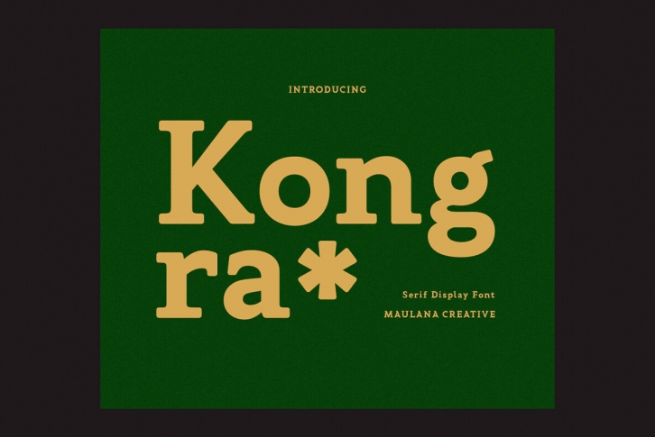 Kongra Font Font Download