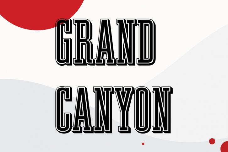 Grand Canyon Font Font Download