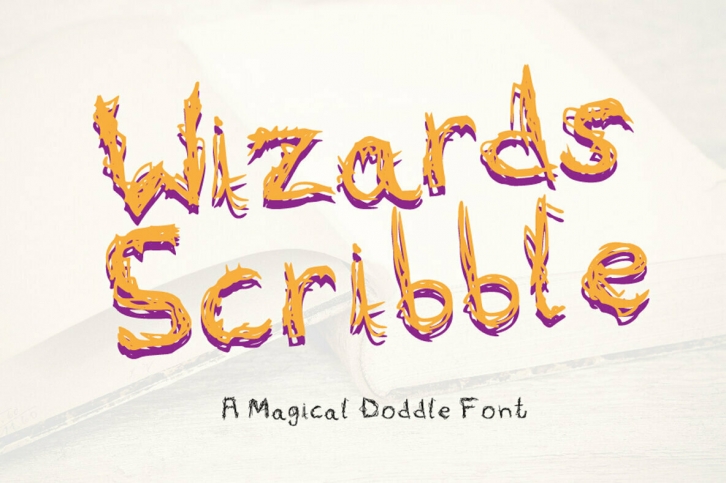 Wizards Scribble Font Font Download