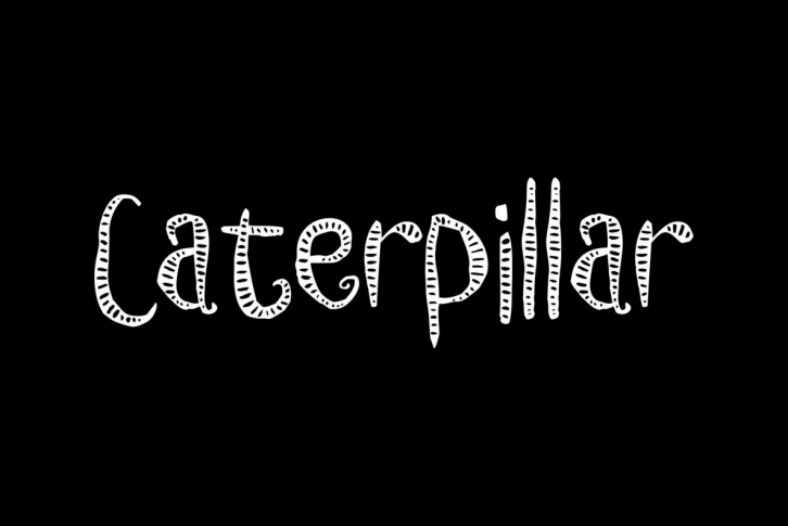 Caterpillar Font Font Download