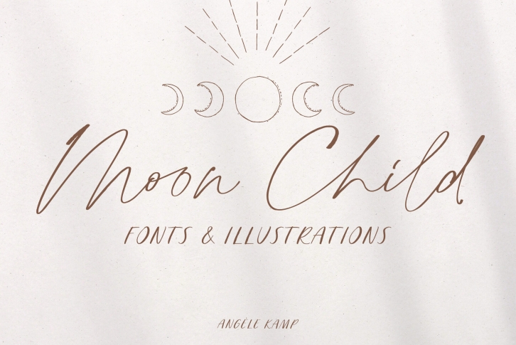 Moon Child Font Font Download