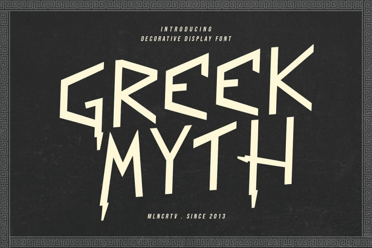 Greek Myth Font Font Download