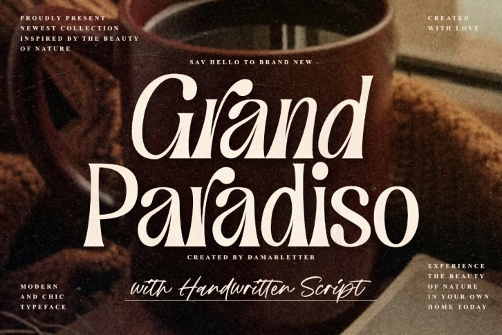 Grand Paradiso Font Font Download