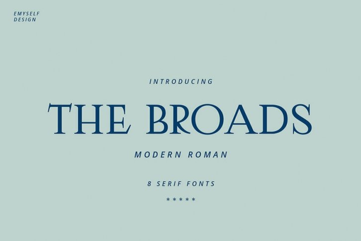 The Broads Font Font Download