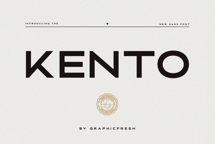 Kento Font Font Download