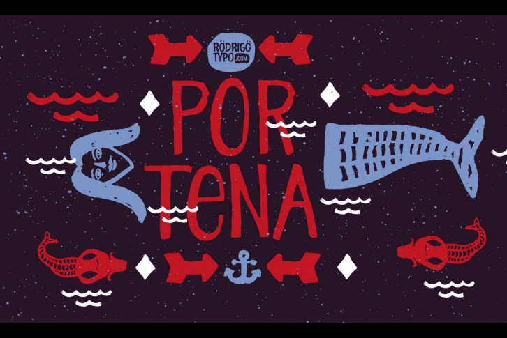 Portena Font Font Download