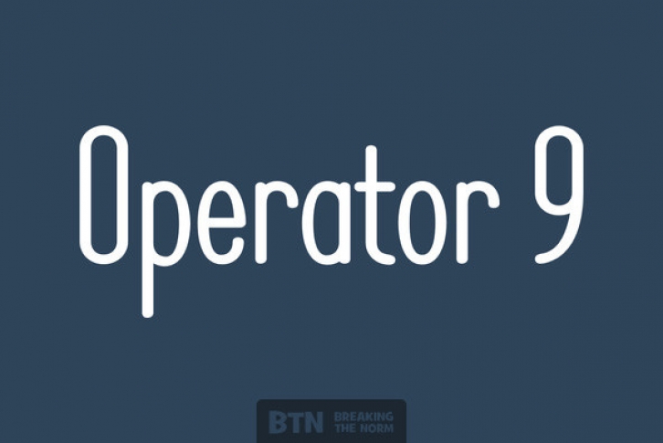 Operator Nine Font Font Download