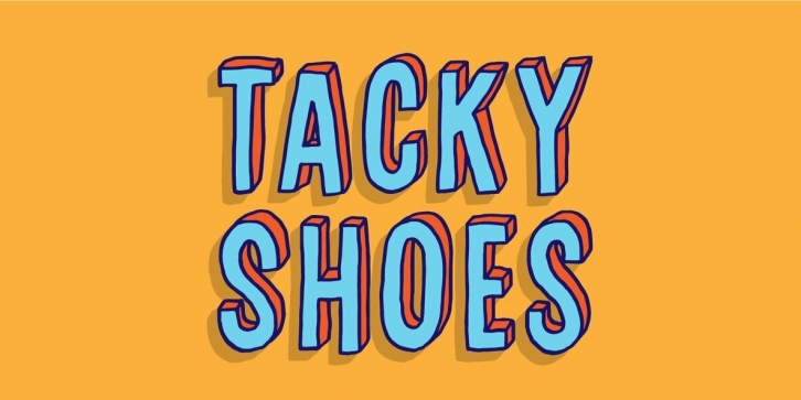 Tacky Shoes Font Font Download