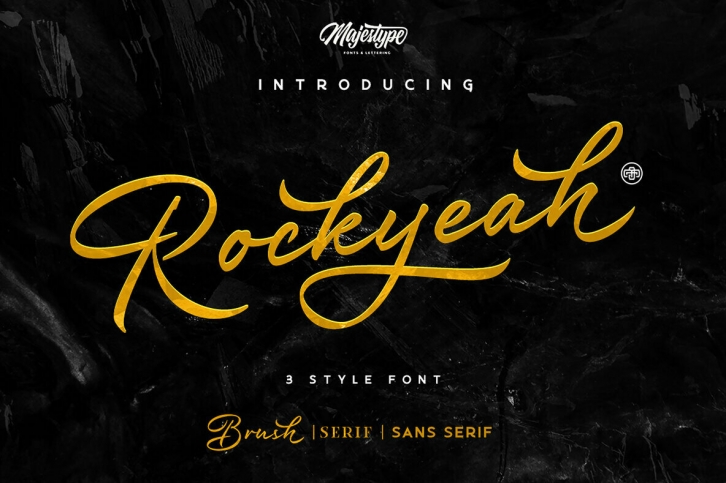 Rockyeah Font Font Download