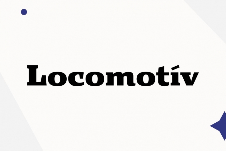 Locomotiv Font Font Download