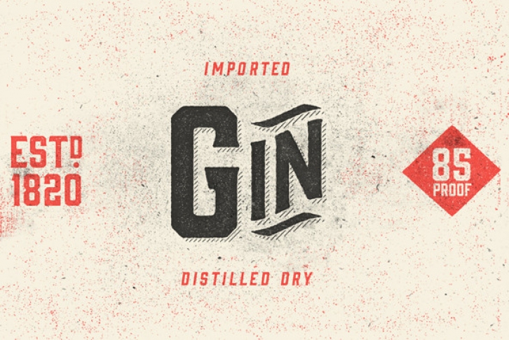 Gin Font Font Download