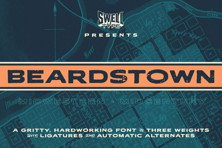 Beardstown Font Font Download