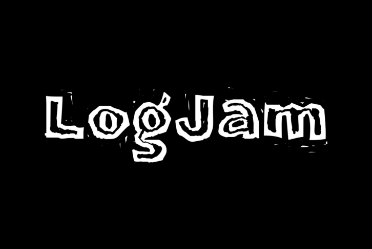 Log Jam Font Font Download