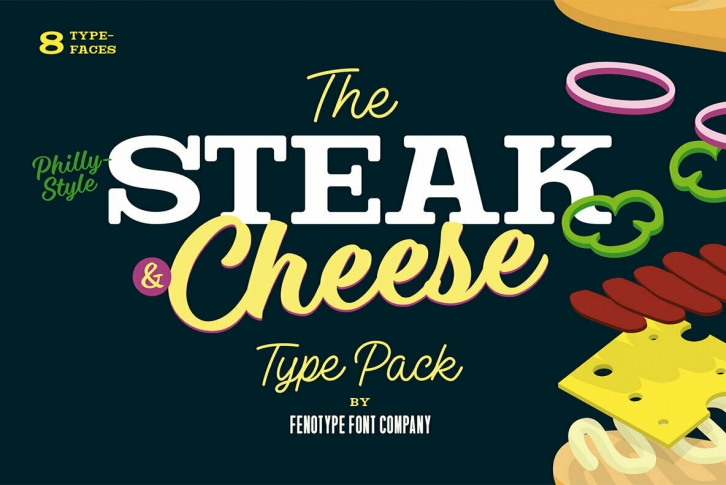 Steak And Cheese Font Font Download